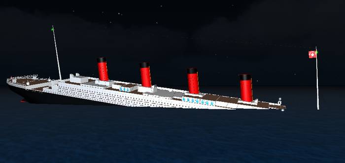 kyle huddacks titanic model for virtual sailor 7